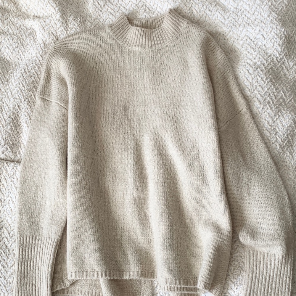 Forever 21 cream sweater
